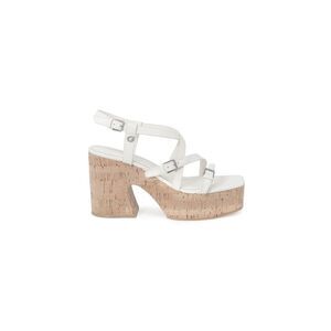 Guess Beige Leather High Heel Women's Pumps